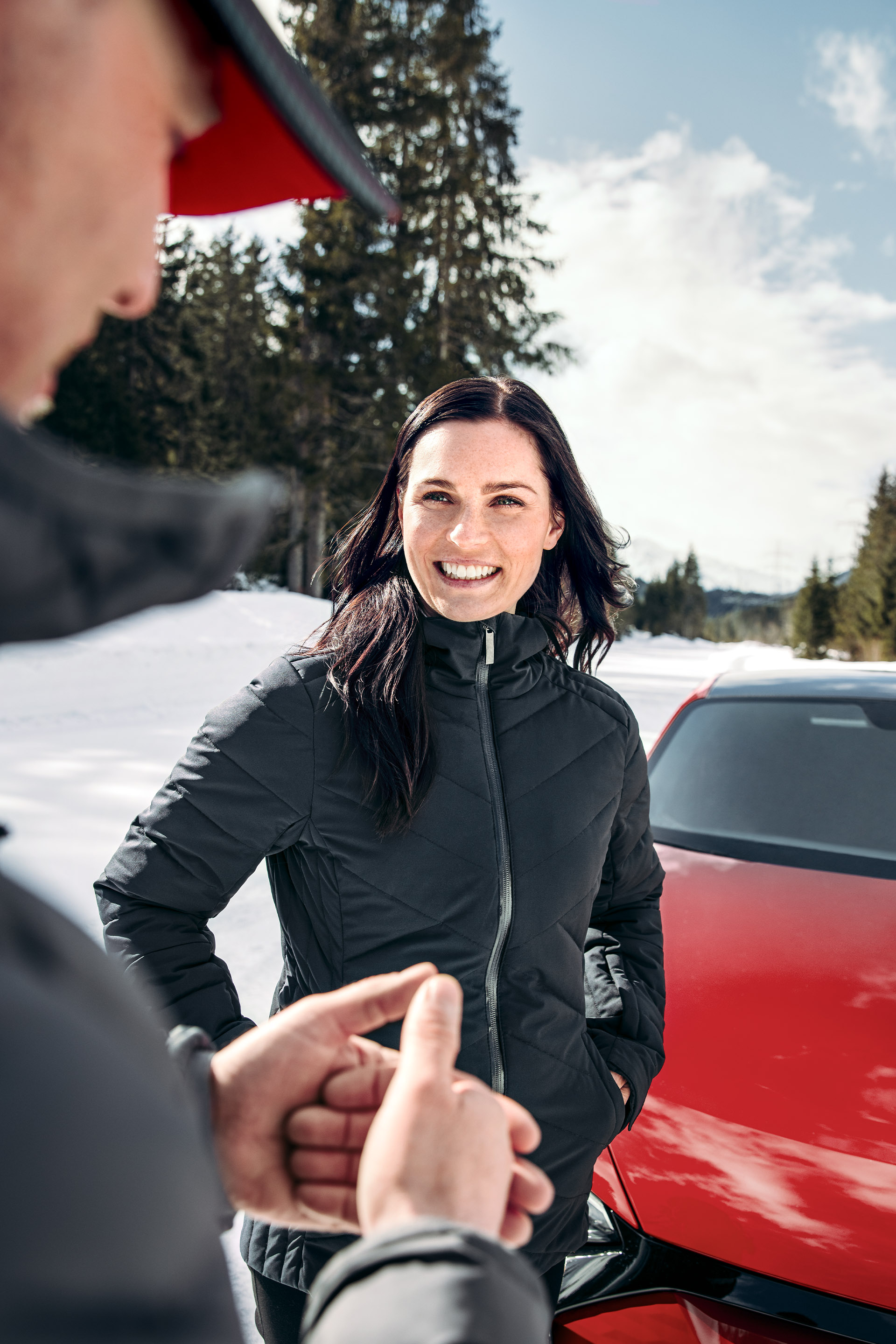 Anna Veith in conversation with Stefan Eichhorner.